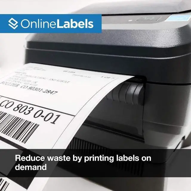 Alt view image 3 of 7 - 4 x 6 Shipping Labels for Direct Thermal Printers - 250 Labels, 1 Roll - Online Labels