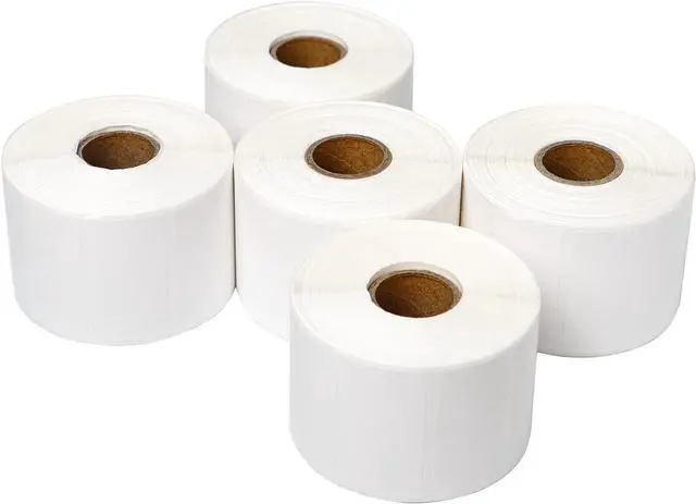 Main image of 2" x 1" Direct Thermal Labels for UPC Barcodes, Address, Perforated & Compatible with All Kinds of Thermal Label Printer (5 Rolls, 1200/Roll)