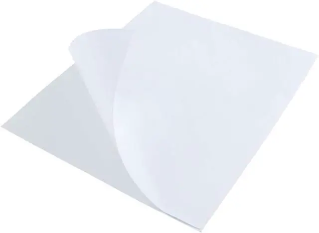 Alt view image 5 of 6 - L LIKED 500 Sheet 8.5 x 11 Full Sheet Label, Matte, White Sticker Paper for Laser & Inkjet, Strong Adhesive (500 PCS)