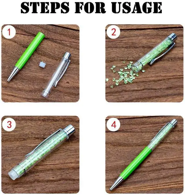 Alt view image 4 of 6 - Colorful Fillable Ink Empty Tube Ballpoint Pens Floating DIY Pens,Building Your Favorite Liquid Sand for Easter Gift 27 Pack