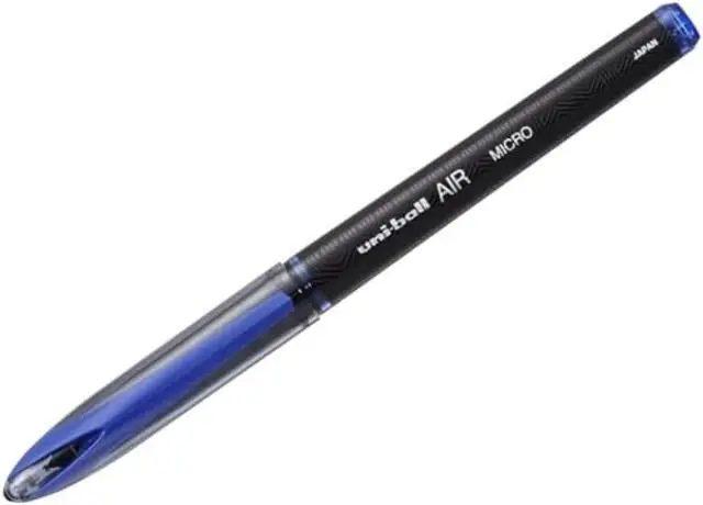 Alt view image 4 of 7 - uniball Air Porous Point Pens, Medium Point (0.7mm), Blue, 12 Pack