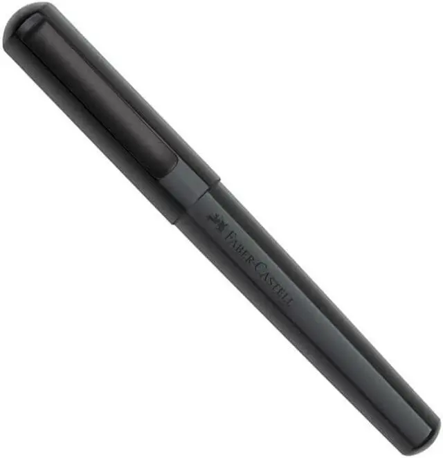 Alt view image 2 of 2 - FABER-CASTELL 150572 Faber Castel Fountain Pen, EF, Extra Fine Point, Hexa, Black Matte, Dual Use, Genuine Imported