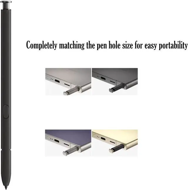 Alt view image 6 of 7 - Galaxy S24 Ultra S Pen withBluetooth Replacement for Samsung Galaxy S24 Ultra,S Pen S24 Ultra (Violet/Gray)