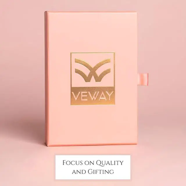 Alt view image 4 of 7 - Veway - Luxury Pens for Women, 5 Glitter Rose Gold Writing Pens, Exclusive Pen Sets for Women Gift, Refillable Ballpoint Gift Set for Teachers, Executives & Special Occasions