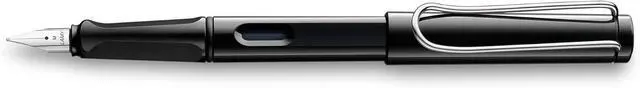 Alt view image 3 of 3 - LAMY Safari Fountian Pen, Shiny Black, X-Fine Nib (L19BKEF)