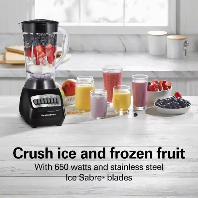 Alt view image 4 of 6 - Smoothie Blender 56oz 10 Speed