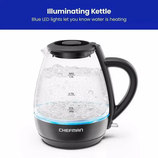 Alt view image 4 of 6 - 1L Rapid-Boil Kettle with Automatic Shutoff