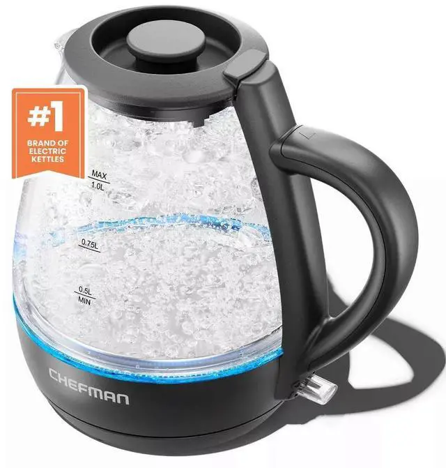 Main image of 1L Rapid-Boil Kettle with Automatic Shutoff