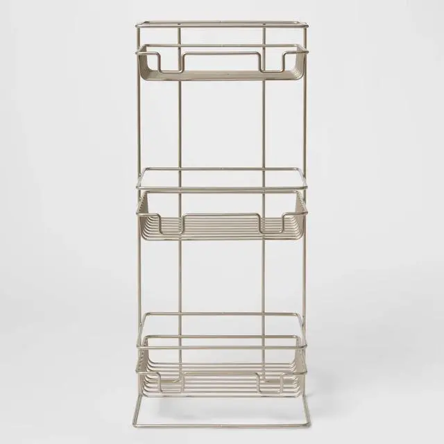 Main image of Bathroom Organizer with Rust-Resistant Steel