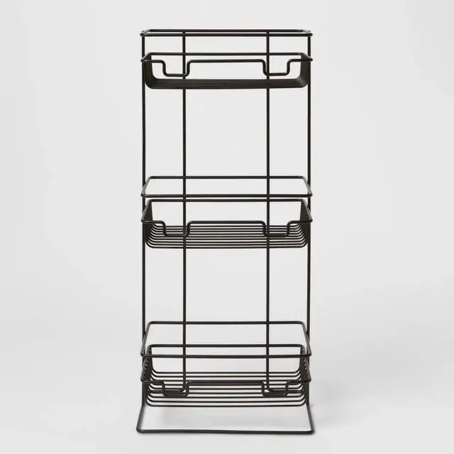 Main image of Bathroom Organizer with Rust-Resistant Steel