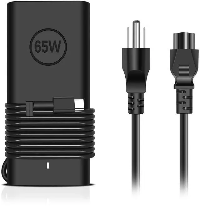 Alt view image 7 of 12 - 65W USB C Charger for Dell Latitude 5420 5430 5520 5530 5540 7320 7330 7340 7420 7430 Inspiron 14 7420 7425 16 7620 Chromebook 3100 HA65NM190 LA65NM190 Laptop Charger
