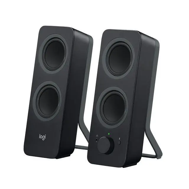 Alt view image 8 of 14 - Z207 2.0 Stereo Computer Speakers with Bluetooth