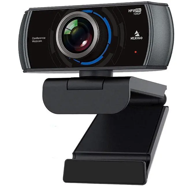 Alt view image 8 of 14 - N980P 1080P 60FPS Webcam with Microphone and Software Control, USB Computer Camera, Built-in Dual Noise Reduction Mics, 120° Wide-Angle for Zoom/Skype/FaceTime/Teams, PC Mac Laptop Desktop