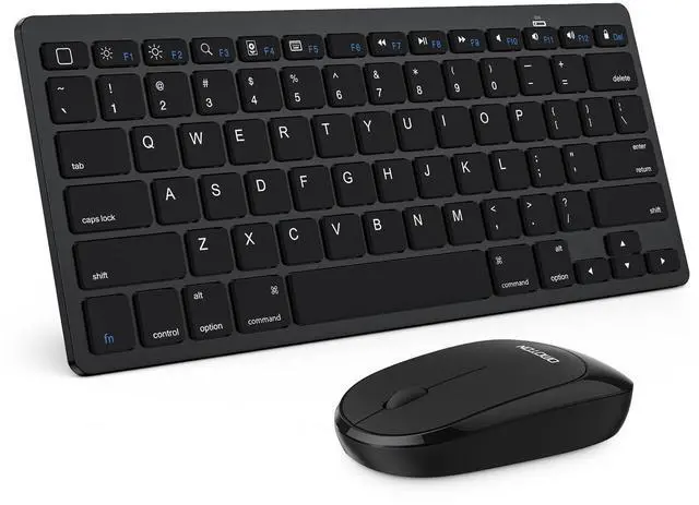 Alt view image 8 of 14 - Bluetooth Keyboard and Mouse Combo, Wireless Keyboard Mouse for iPad Pro 12.9/11, iPad 8th/7th Gen, iPad Air 4, All iPad (iPadOS 13 and Above), and Other Bluetooth Enabled Devices (Black)