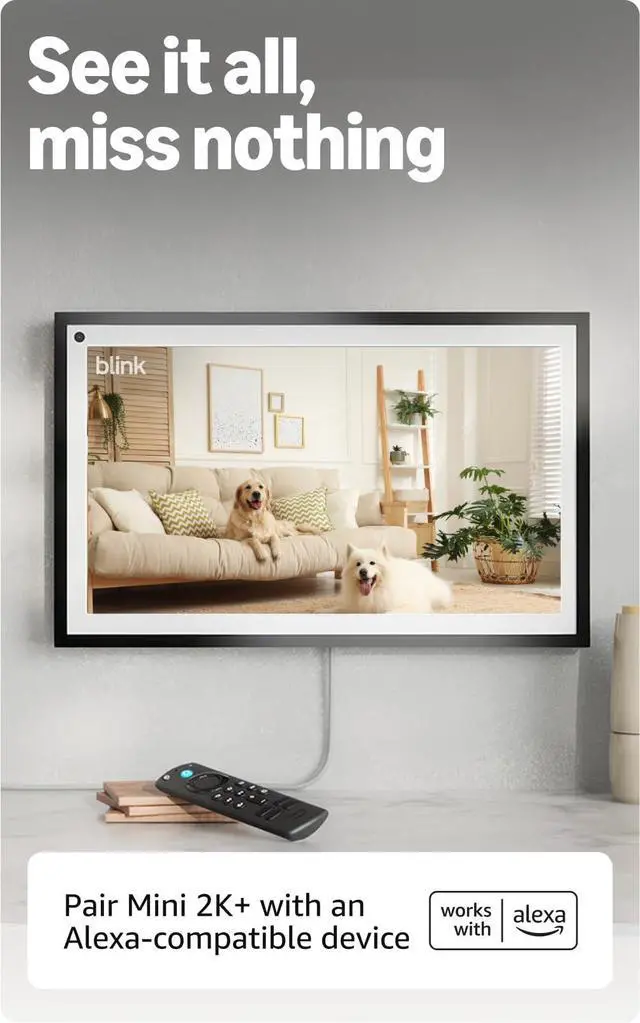 Alt view image 12 of 12 - Mini 2K+ (newest model) Plug-in Home & Pet Indoor Security Camera with 2K video resolution, night vision, enhanced audio, motion detection 1 camera (Black)