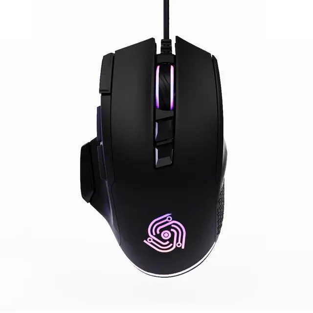 Alt view image 8 of 14 - Wired Mouse for Gaming USB Computer Mouse with 8 Programmable Buttons, 6 Adjustable DPI , Mechanical Switches, Rapid Fire & Sniper Buttons, Compatible with PC and Laptop Black (Wicked Widow)