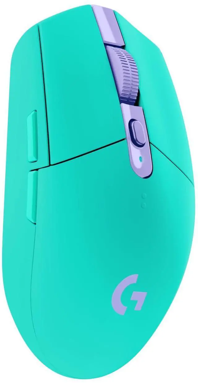 Alt view image 8 of 15 - G305 Lightspeed Wireless Gaming Mouse, Hero Sensor, 12,000 DPI, Lightweight, 6 Programmable Buttons, 250h Battery, On-Board Memory, Compatible with PC, Mac - Mint