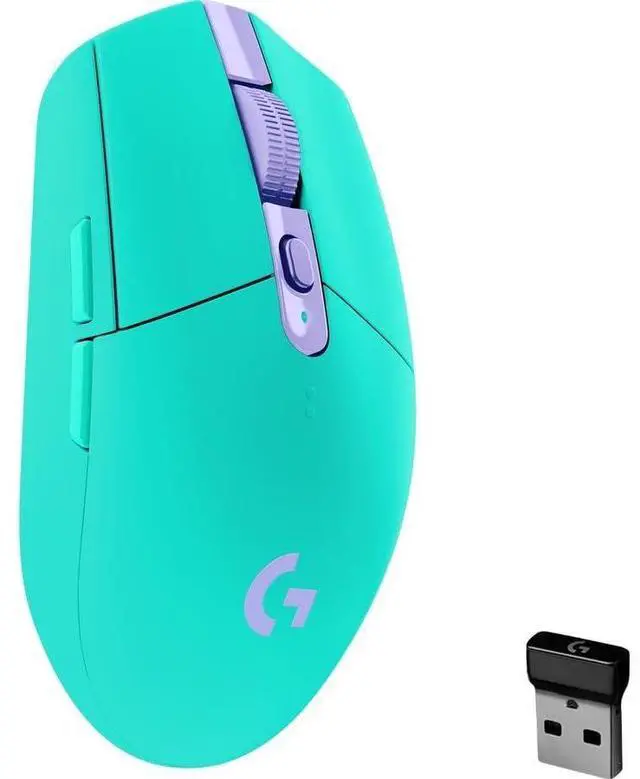 Alt view image 11 of 15 - G305 Lightspeed Wireless Gaming Mouse, Hero Sensor, 12,000 DPI, Lightweight, 6 Programmable Buttons, 250h Battery, On-Board Memory, Compatible with PC, Mac - Mint