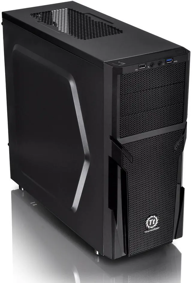Alt view image 8 of 14 - H21 SPCC ATX Mid Tower Computer Chassis CA-1B2-00M1NN-00,Black