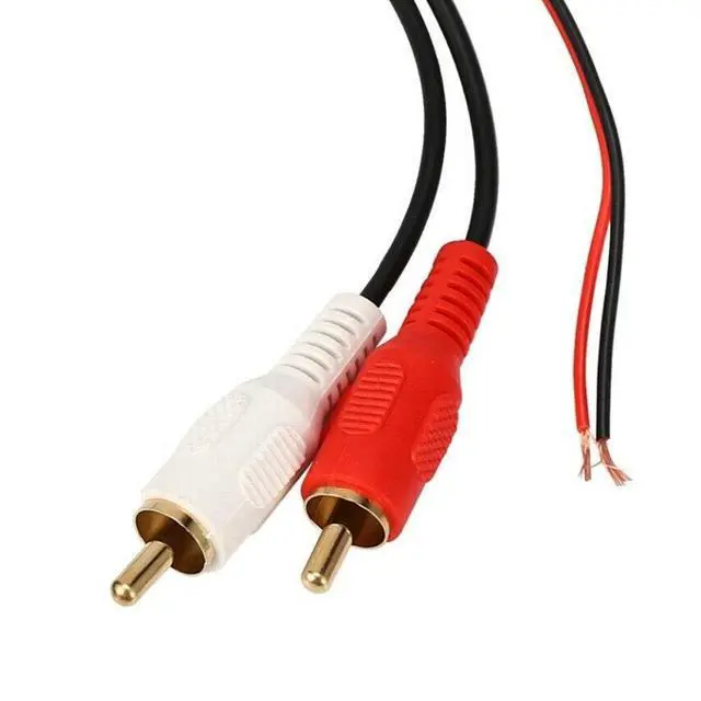 Alt view image 11 of 14 - 1Pcs Car Universal Wireless Bluetooth Module Music Adapter RCA Aux Audio Cable