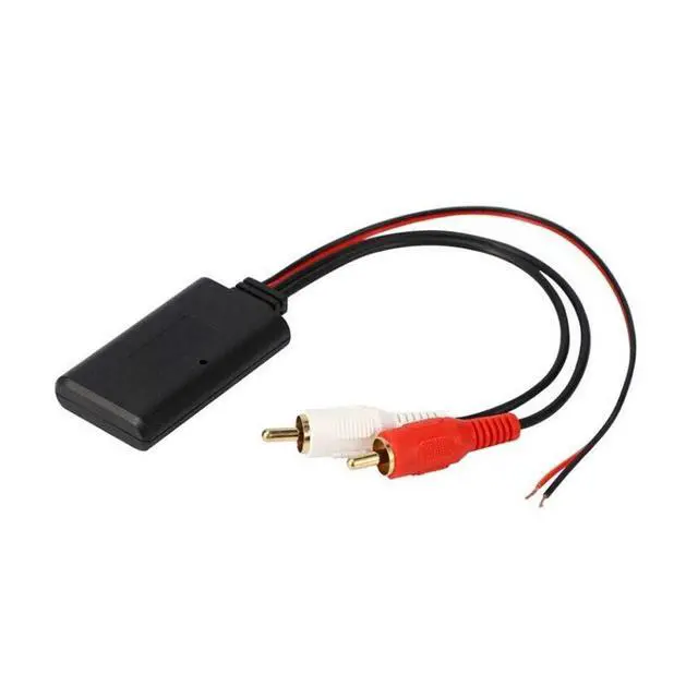 Alt view image 12 of 14 - 1Pcs Car Universal Wireless Bluetooth Module Music Adapter RCA Aux Audio Cable