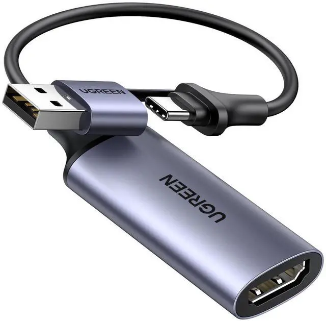 Alt view image 8 of 14 - Full HD 1080P Capture Card 4K HDMI to USB 2.0 HDMI Video Capture Card USB-A/USB-C Audio Recording for Gaming, Streaming, Teaching Compatible with Switch 2/Xbox/PS4/PS5/Camera