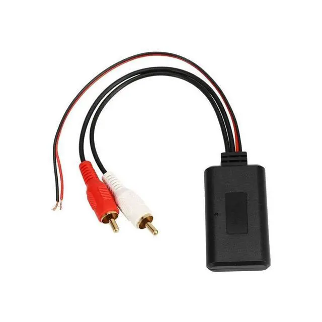 Alt view image 14 of 14 - 1Pcs Car Universal Wireless Bluetooth Module Music Adapter RCA Aux Audio Cable