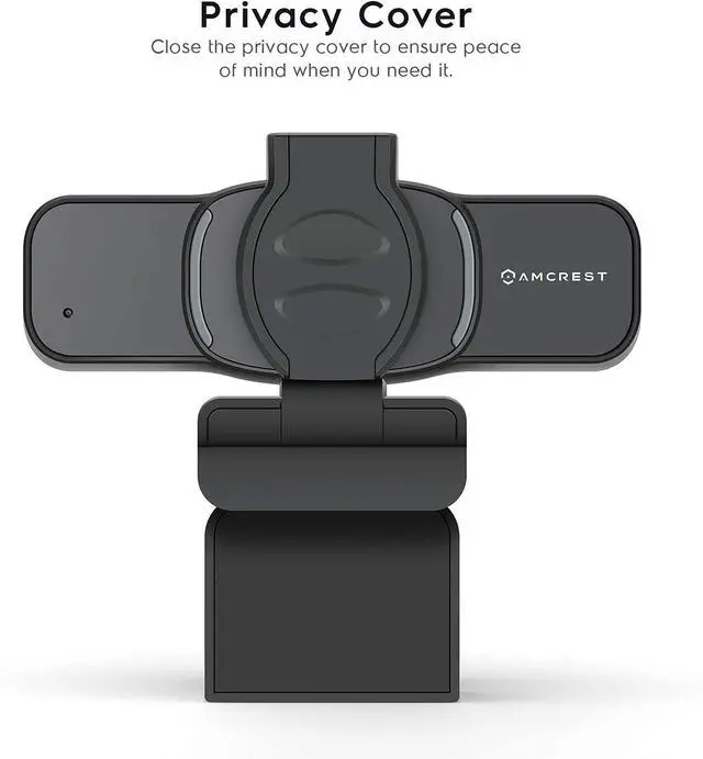 Alt view image 10 of 14 - 1080P Webcam with Microphone & Privacy Cover, Web Cam USB Camera, Computer HD Streaming Webcam for PC Desktop & Laptop w/Mic, Wide Angle Lens & Large Sensor for Superior Low Light (AWC201-B)