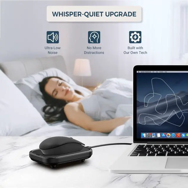 Alt view image 9 of 14 - Mouse Jiggler Undetectable Ultra Slim Mouse Mover with Realistic Movement, No Software Needed, Keeps Your PC Awake and Active, Keeps Computer Awake for Office or Remote Work - Black