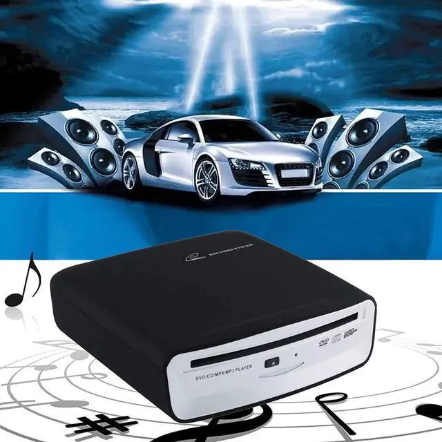 Alt view image 14 of 14 - External Car Universal CD Player Machine, Vehicle External USB CD Player for Car Android Navigation-Plug and Play(Android Version 4.4 and Above)
