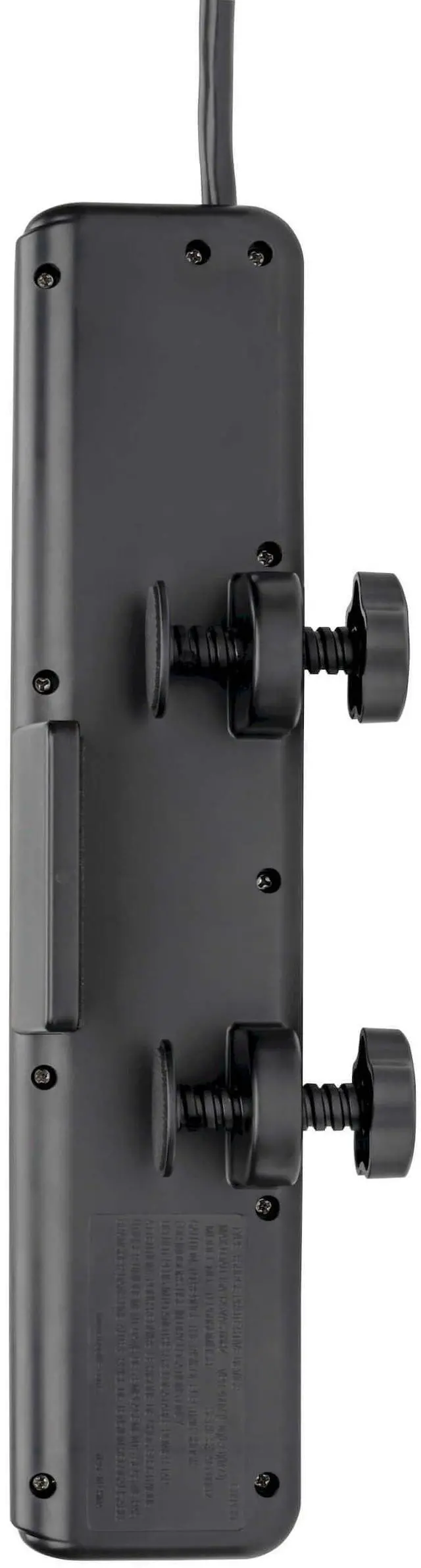 Alt view image 12 of 14 - 6-Outlet Surge Protector Power Strip with Desk Clamp Mount, 6 Foot / 1.83M Cord, 2100 Joules Protection, Dual USB, 40,000 Insurance (TLP606DMUSB) Black