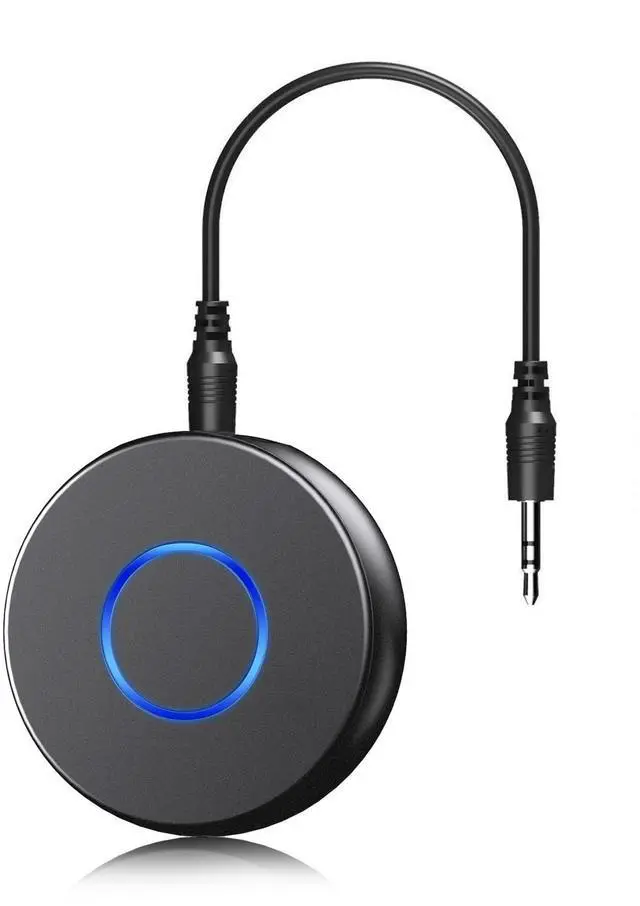 Alt view image 8 of 14 - Bluetooth Aux Adapter for Car, Wireless Audio Receiver, Portable Hands-Free Kit with RCA AUX 3.5mm for Home/Car Stereo Music Streaming Sound System
