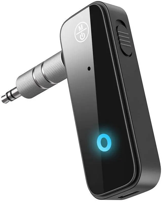 Alt view image 8 of 14 - Aux Bluetooth 5.3 Adapter for Car, 2 in 1 Wireless Bluetooth Transmitter and Receiver for Headphones Car Home Audio Speaker, Portable 3.5mm Wireless Audio Receiver, Hands-Free Call