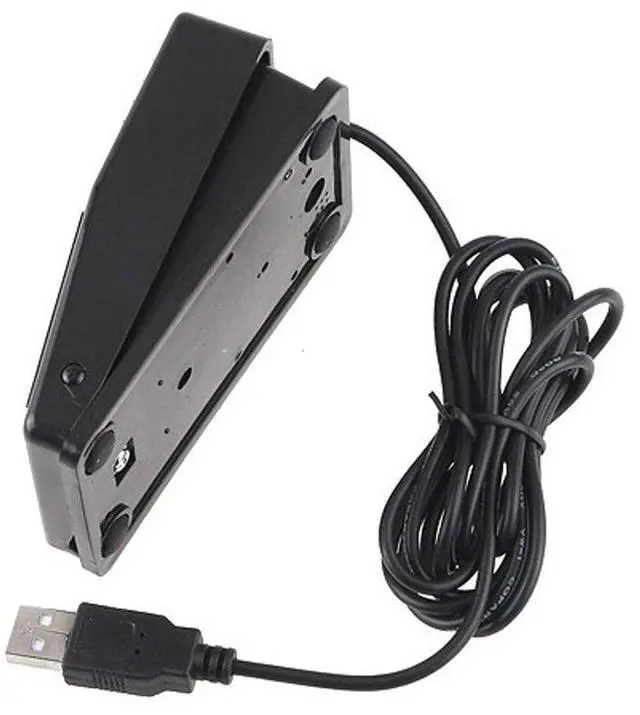 Alt view image 6 of 8 - USB Foot Switch Singal Pedal Footswitch Game Control Action HID for Keyboard Mouse PC Laptop