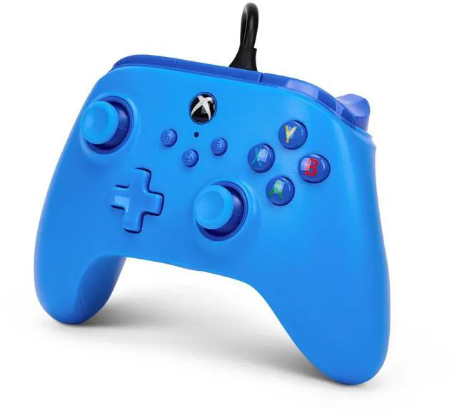 Alt view image 13 of 14 - Wired Controller for Xbox Series X|S - blue, gamepad, video game/gaming controller, works with Xbox One, Officially Licensed