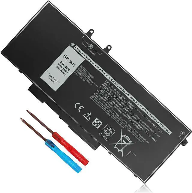 Alt view image 7 of 12 - 68Wh 3HWPP Battery Replacement for Latitude 5410 5510 5501 5401 5411 5511,Inspiron 7706 2-in-1, Inspiron 17 7500 7506 2-in-1Black,03HWPP 10X1J N2NLL 1VY7F 451-BCMN 15.2V