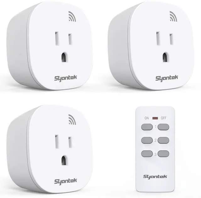 Alt view image 8 of 14 - Remote Control Outlet Wireless Light Switch for Household Appliances, Expandable Remote Light Switch Kit, Up to 100 ft Range, FCC Certified, ETL Listed, White (3 Outlets + 1 Remotes)