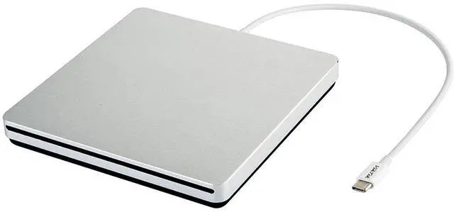 Alt view image 6 of 10 - USB-C Superdrive External DVD/CD Reader and DVD/CD Burner for Apple-MacBook Air/Pro/iMac/Mini/MacBook Pro/ASUS/ASUS/DELL Latitude with USB-C Port Plug and Play(Silver)
