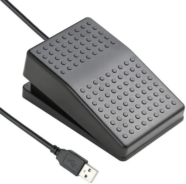 Alt view image 8 of 14 - Upgraded USB Foot Switch Single Pedal Mechanical Control Footswitch Map Mouse Keyboard Hotkey Combination Key Press Simulator Program Page Turner Game Transcription HID