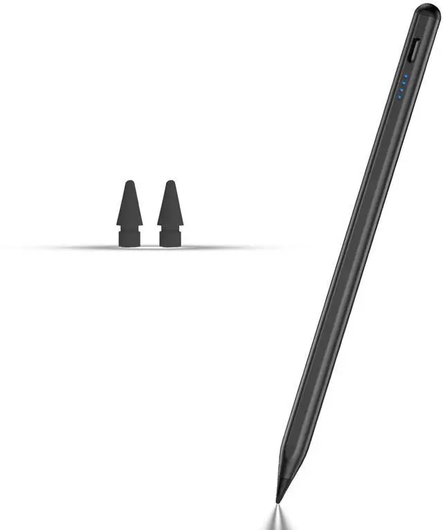 Alt view image 8 of 14 - Stylus Pen for Samsung Galaxy Tab A11+/A11 Android S Pen Compatible with Galaxy Table A9+/A9 8.7/11 inches Table Fast Charging, Magnetic adsorption (Black)