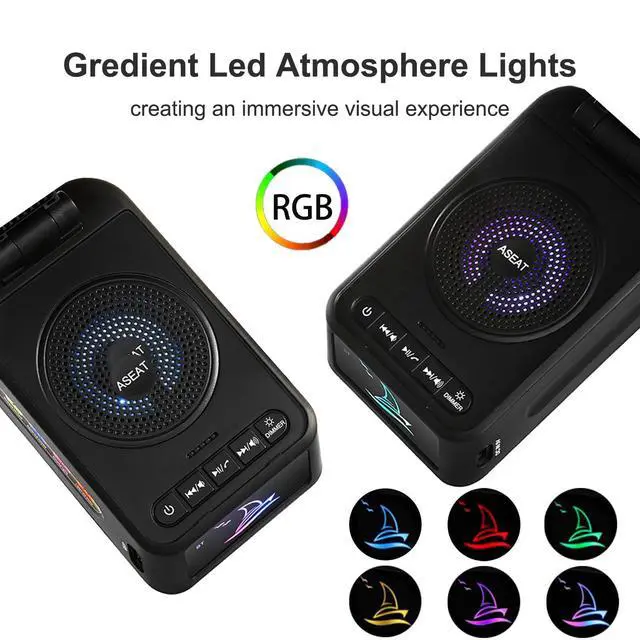 Alt view image 11 of 13 - Cell Phone Stand Bluetooth Speaker for Christmas & Everyday Use - iPhone/Android Compatible, Unique Dad/Guy Gifts