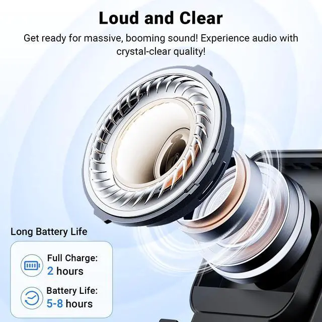 Alt view image 10 of 14 - Induction Speaker with Phone Stand 5 in 1 Wireless Induction Bluetooth Audio for iPhone Android Phone Speakers Amplifier with Rechargeable Colorful Light, Birthday Gifts for Men Women Teens (Black)