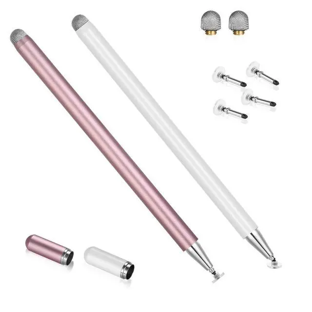 Alt view image 7 of 12 - Stylus Pen for Touchscreen - 1.5mm Ultra-Fine Tip Stylus Pen for iPad Pro, Air | Magnetic Cap | 12H Battery | No Bluetooth | Compatible with iPhone, Android, Chromebook, Tablets
