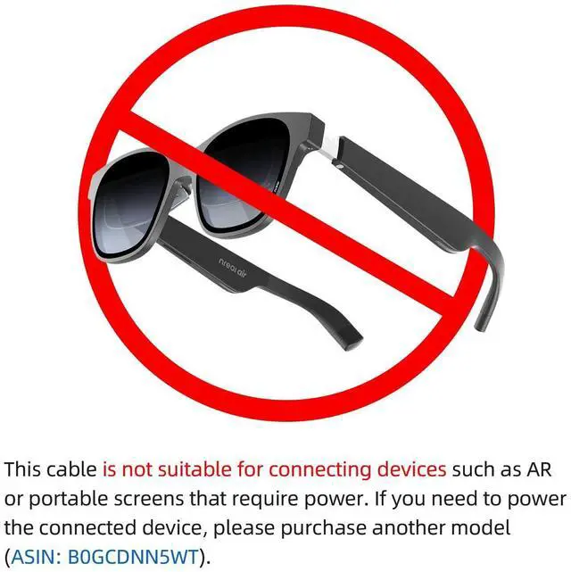 Alt view image 9 of 14 - DisplayPort to USB-C Cable 8K@60Hz, DP to Type-C Male Cable Adapter 6.6ft Converter for Apple Studio Display, USB-C Display Device Conversion Cable Not Compatible with Any AR Device