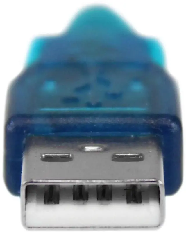 Alt view image 9 of 12 - 17in (43cm) 1-Port USB to Serial Adapter Cable, USB-A to DB9 RS232 Adapter, Prolific Chipset - M/M