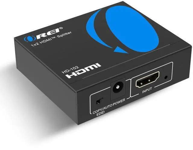Alt view image 8 of 14 - HDMI Splitter 1 in 2 Out - For TV Mirror Only - Not for Multi Monitors, No HDCP bypass, USB Powered, No Adapter Included,1080P@60Hz & 4K@30Hz Resolutions HDMI Splitter (HD-102)