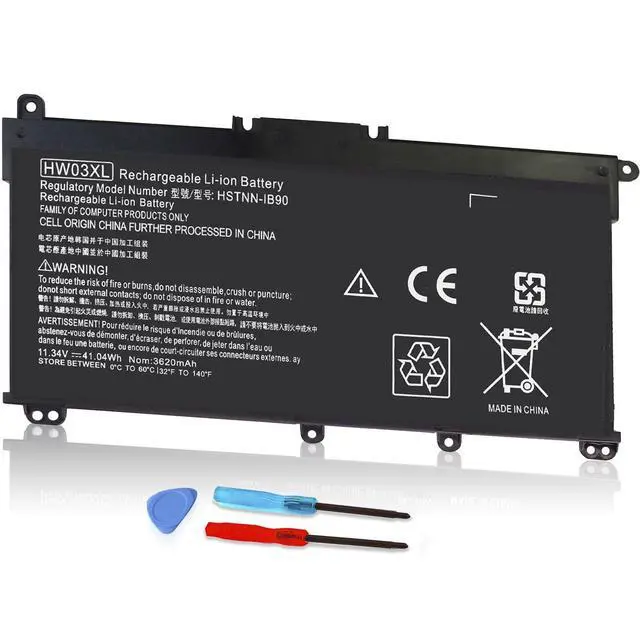Alt view image 7 of 12 - HW03XL L97300-005 Laptop Battery for HP Pavilion 15-EG 15-EH 17-CN 17-CP 15-eg0xxx 15-eg0073cl 15-eg0053cl 15-eg1053cl 15t-eg000 15-eh1xxx 17-cn0xxx 17-cn2063cl 17-cp0xxx 17-cp0700dx HW03041xl-pl