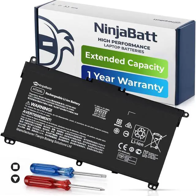 Alt view image 8 of 14 - HT03XL Laptop Battery for HP L11119-855 HW03XL Pavilion 15-DB Series14M-DH0003DX 14M-DH1003DX 15T-CS200 15-DY0013DX 15-DY1023DX 15-DY1751MS 15-CS3073CL