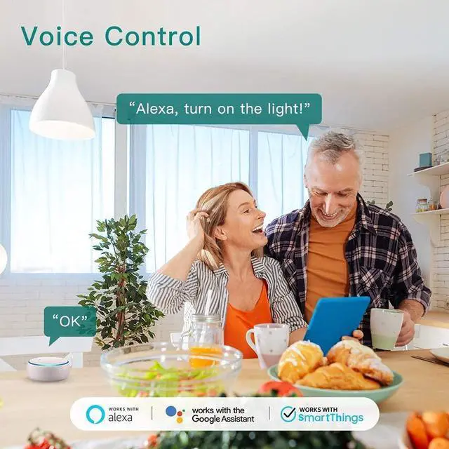 Alt view image 10 of 12 - 3 Way Smart Switch 4 Pack, Neutral Wire Required, 2.4GHz WiFi Smart Light Switch Works with Alexa and Google Home, Remote Control, FCC Certified, No Hub Required