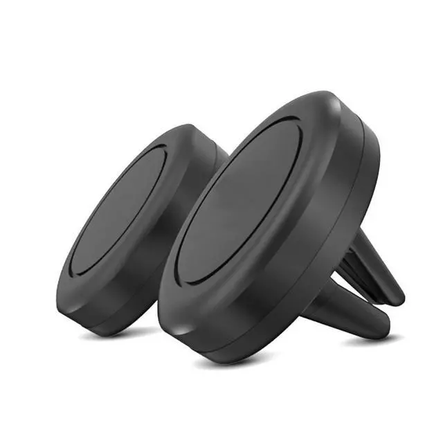 Alt view image 8 of 12 - Car Vent Phone Mount, 2 Pack Universal Automobile Air Vent Cradles Magnetic Smartphone Holder Compatible with iPhone 14 13 12 Pro Max XR Plus G Android, Mini Tablet, LG (Metal Plate Included)